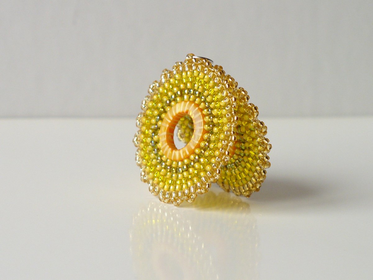 Barevné kroužení - zlato-žluté