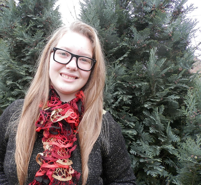 Volánková šála 6