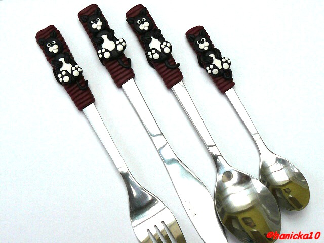 Příbor pro dospělé  - kočička