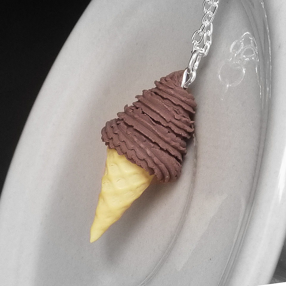 Čokoládová točená zmrzlina