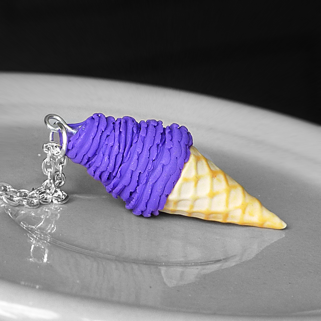 Borůvková zmrzlina