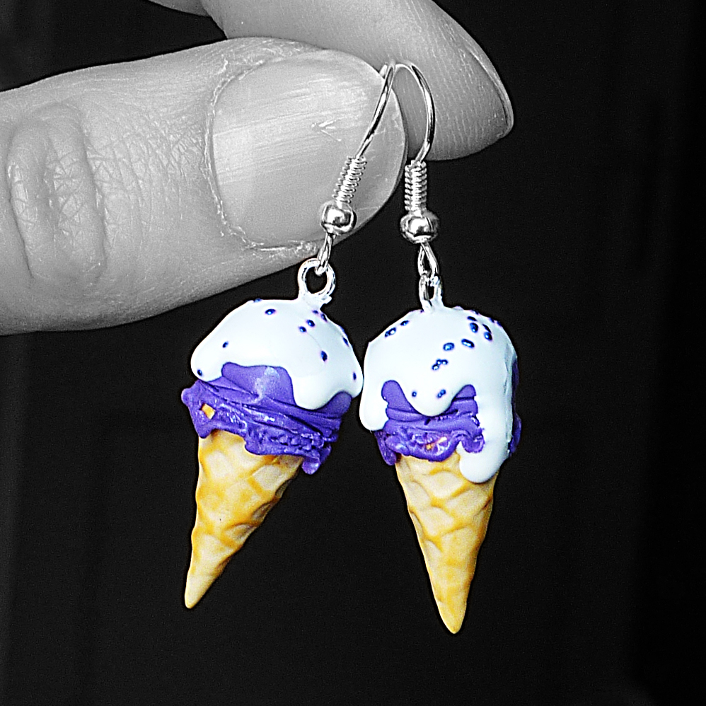 Borůvkové zmrzliny s polevou  