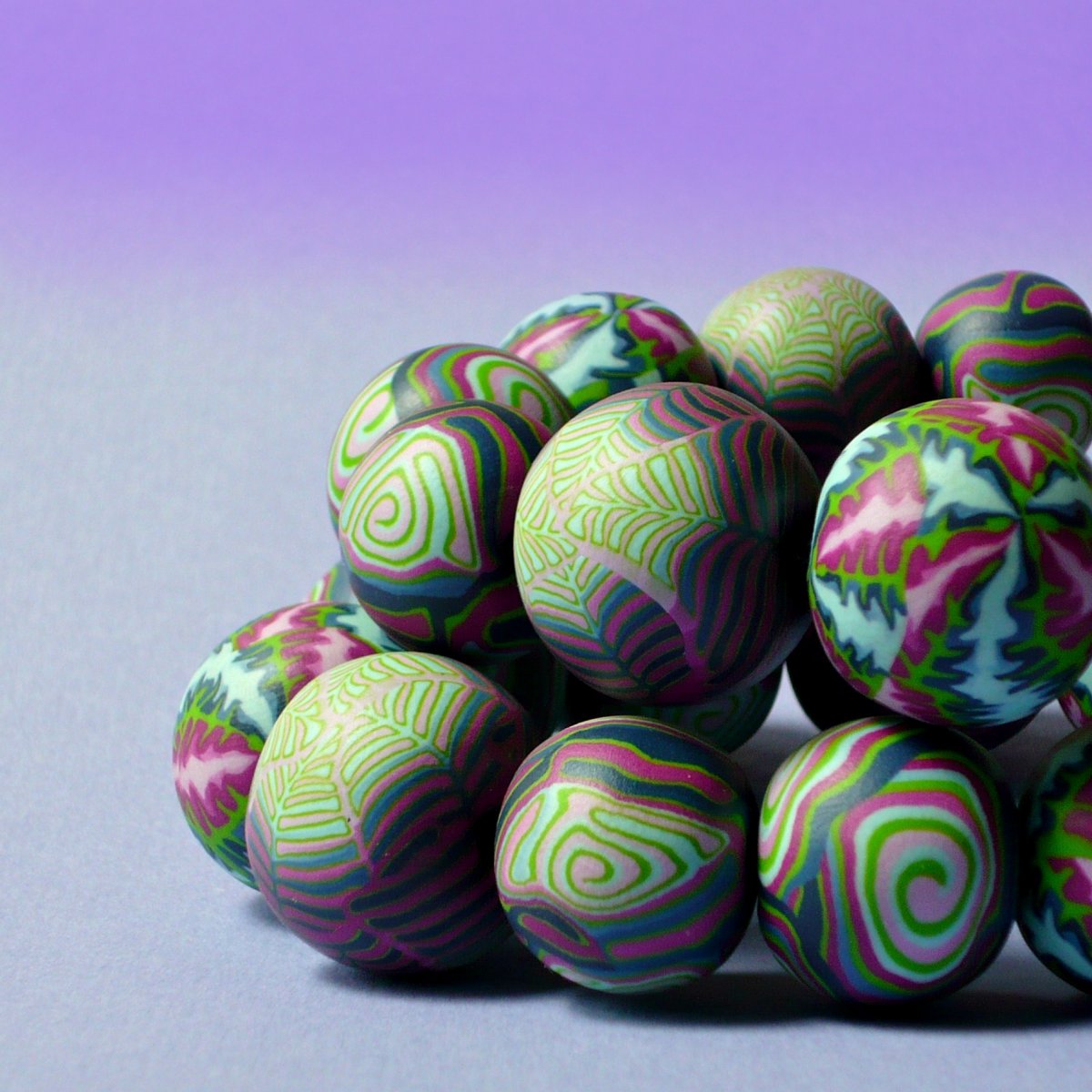 Fialovo-modrá sada...