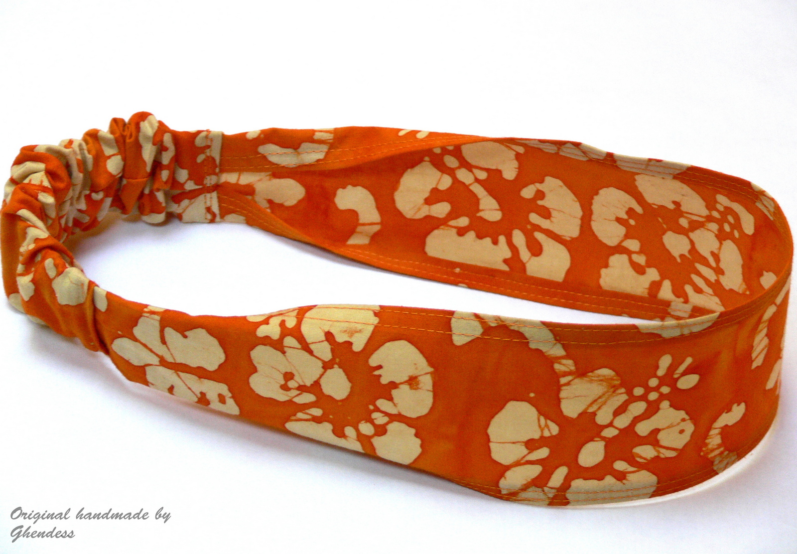 Čelenka - "Oranžová batika"