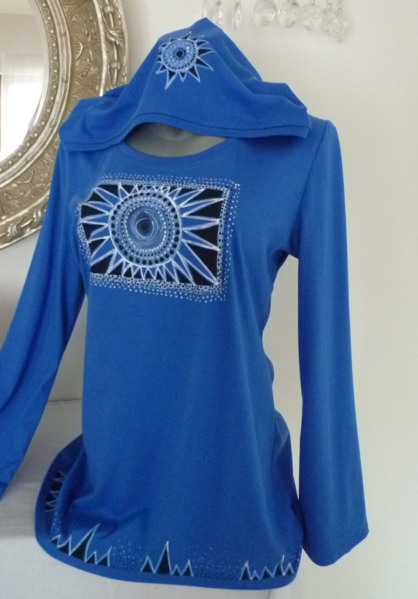 Tunika  s kapucí vel.L a XL