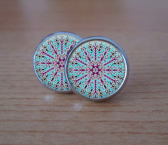 Frozen - náušničky puzetky 12 mm