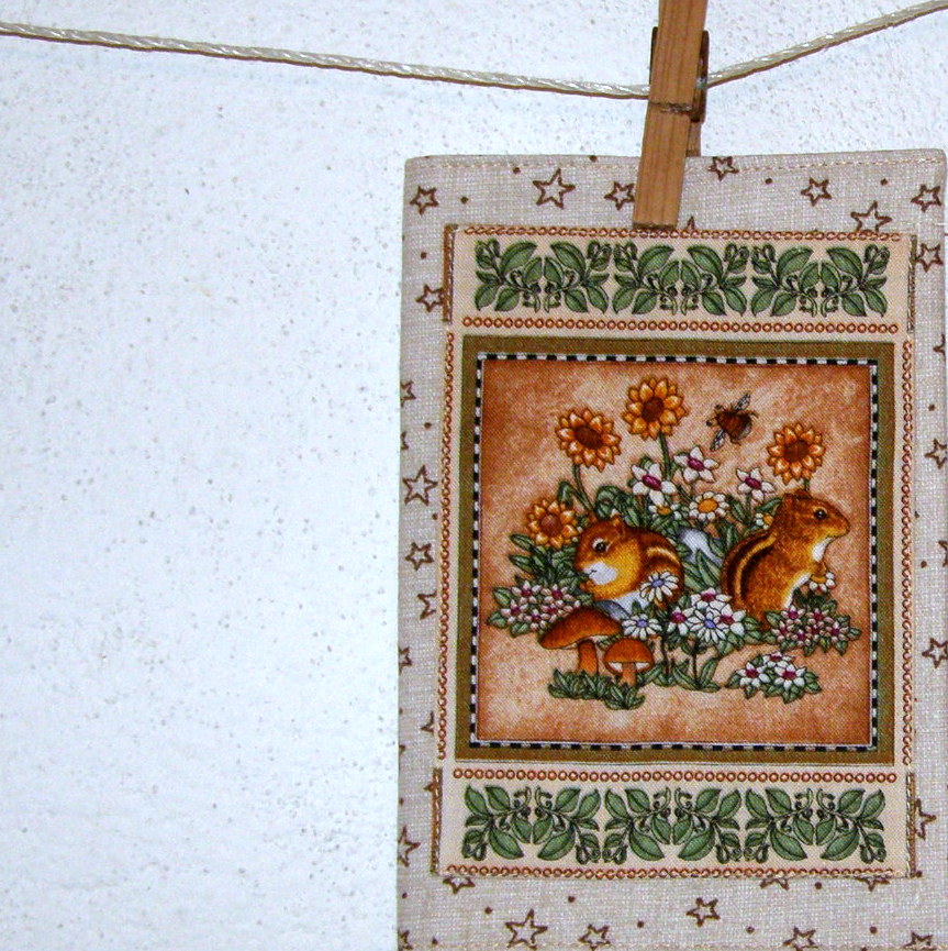 Na očkovák či notýsek "s veverkou" -obal A6