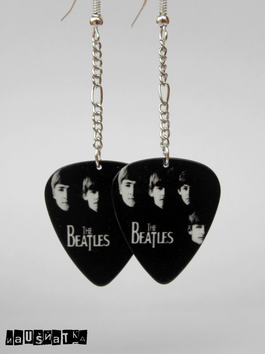 trsátka - náušnice - yellow submarine