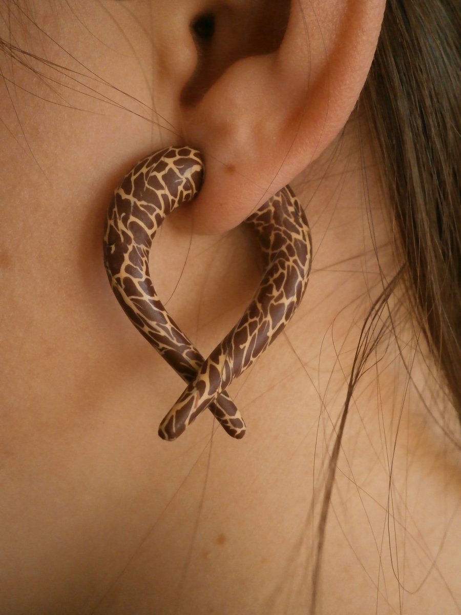 Falešný roztahovák se žirafím vzorem 2 ks