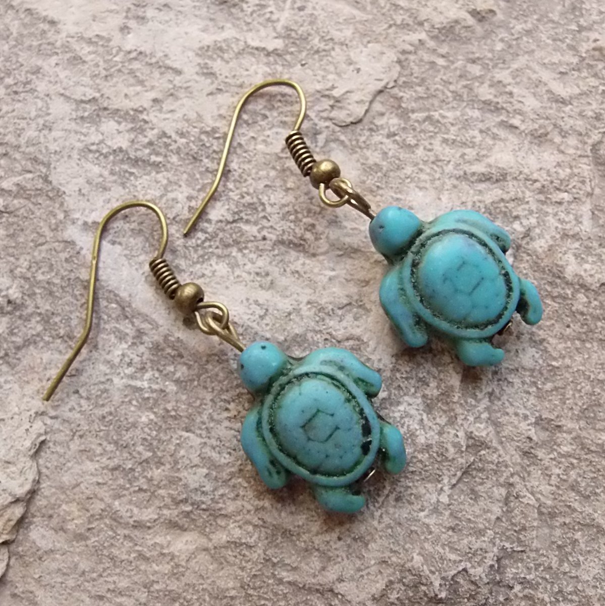 Tyrkenitové želvičky - modré