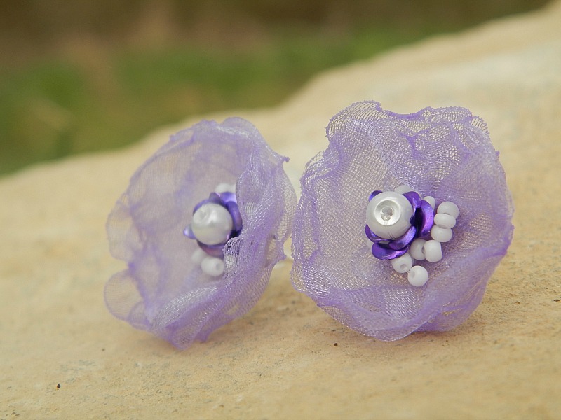 Jemný květ fialkový