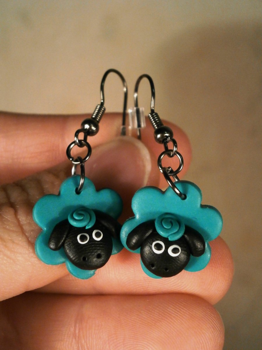 Náušnice ovečky visací