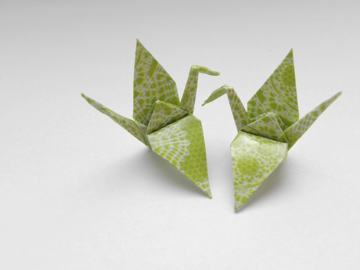 Vítám jaro - přímo do ouška - zelená