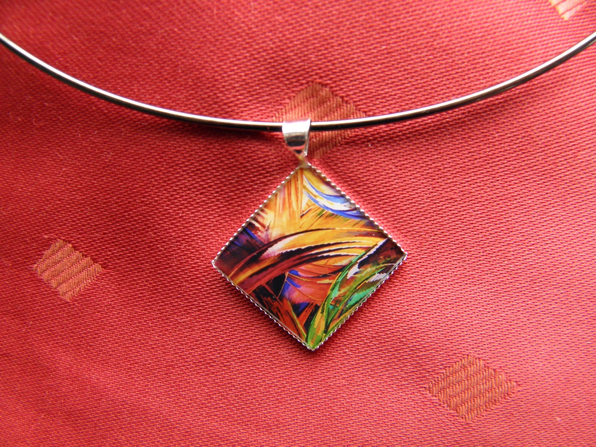 Duhový náhrdelník 