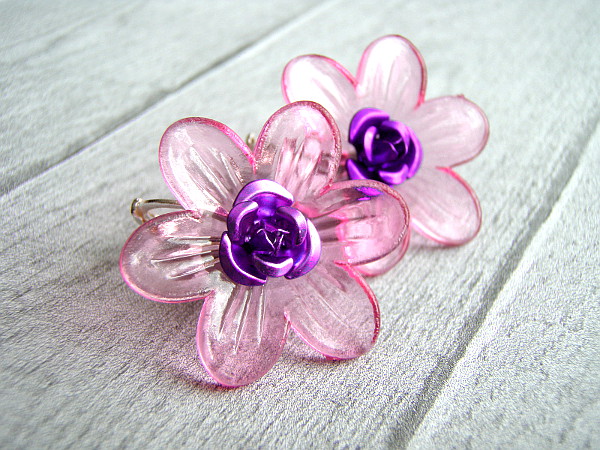 Naušnice Květy - Julie