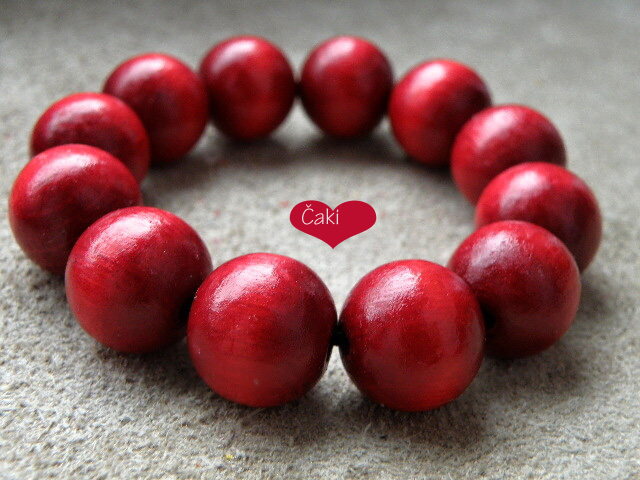 Rudá záře - náramek