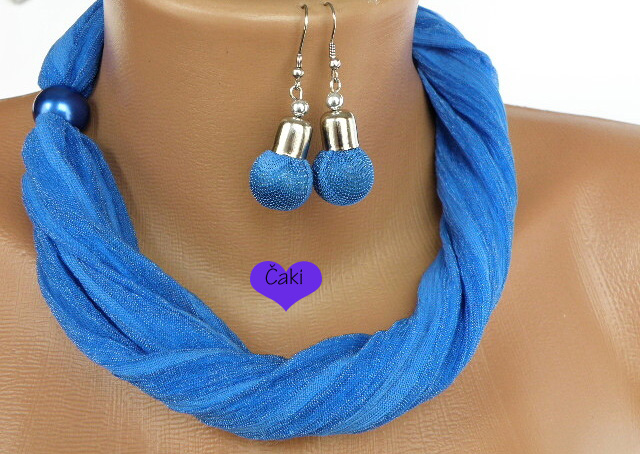 Blankytně modrá - souprava