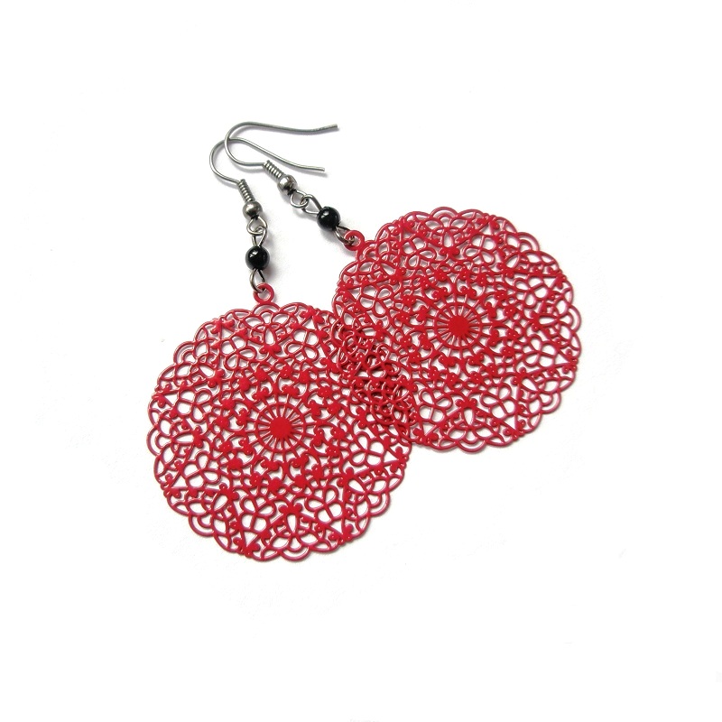 Pavučinky v červené