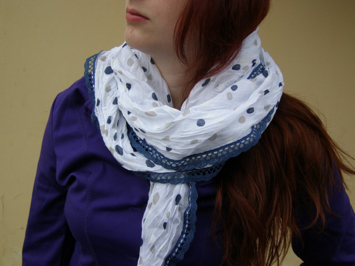 Romantický šáteček