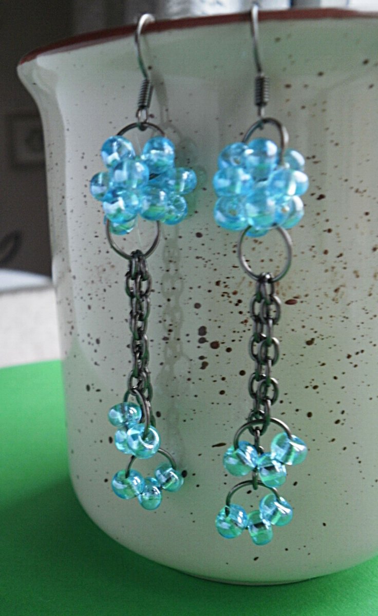 modré z nebe na řetízku