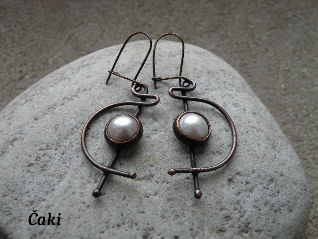 Říční perly v mědi