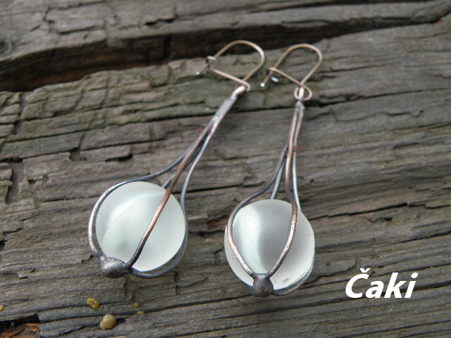 Zachycené světlo - naušnice