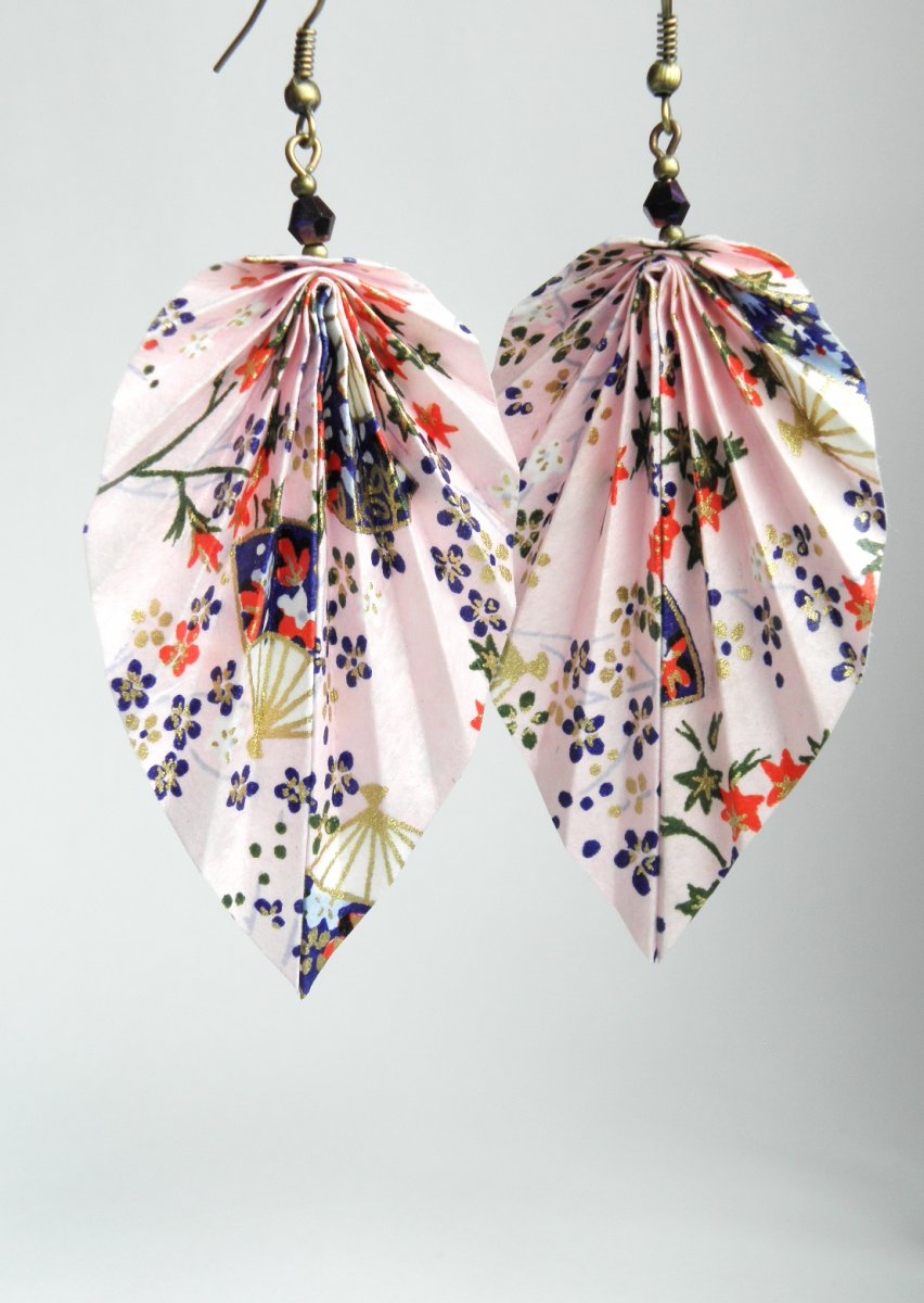 - pohádkové  - origami náušnice