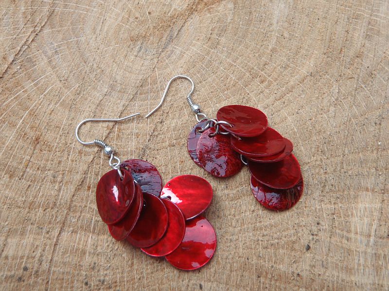 Červené perleťovky