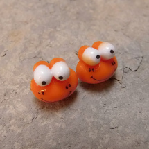 Puzetky - oranžové žabky 