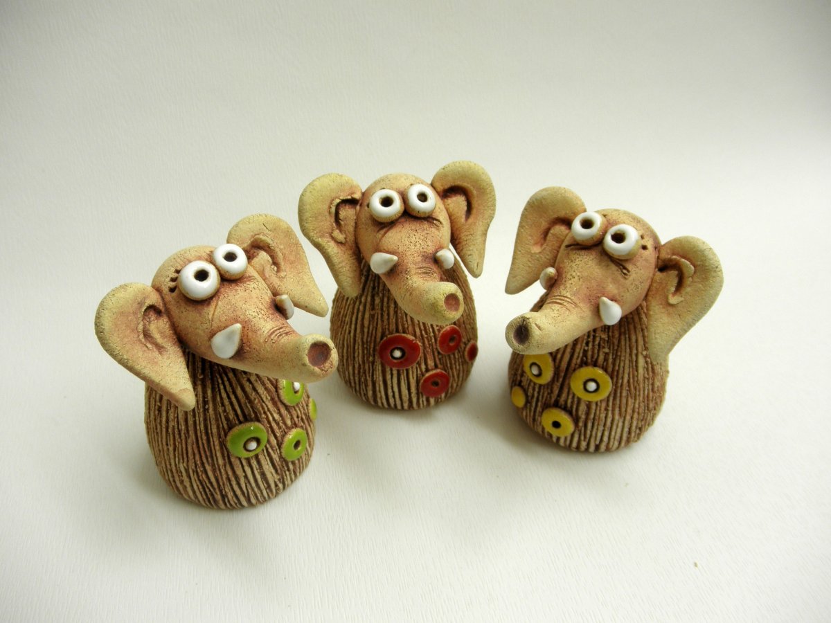 K dekoraci - sloník