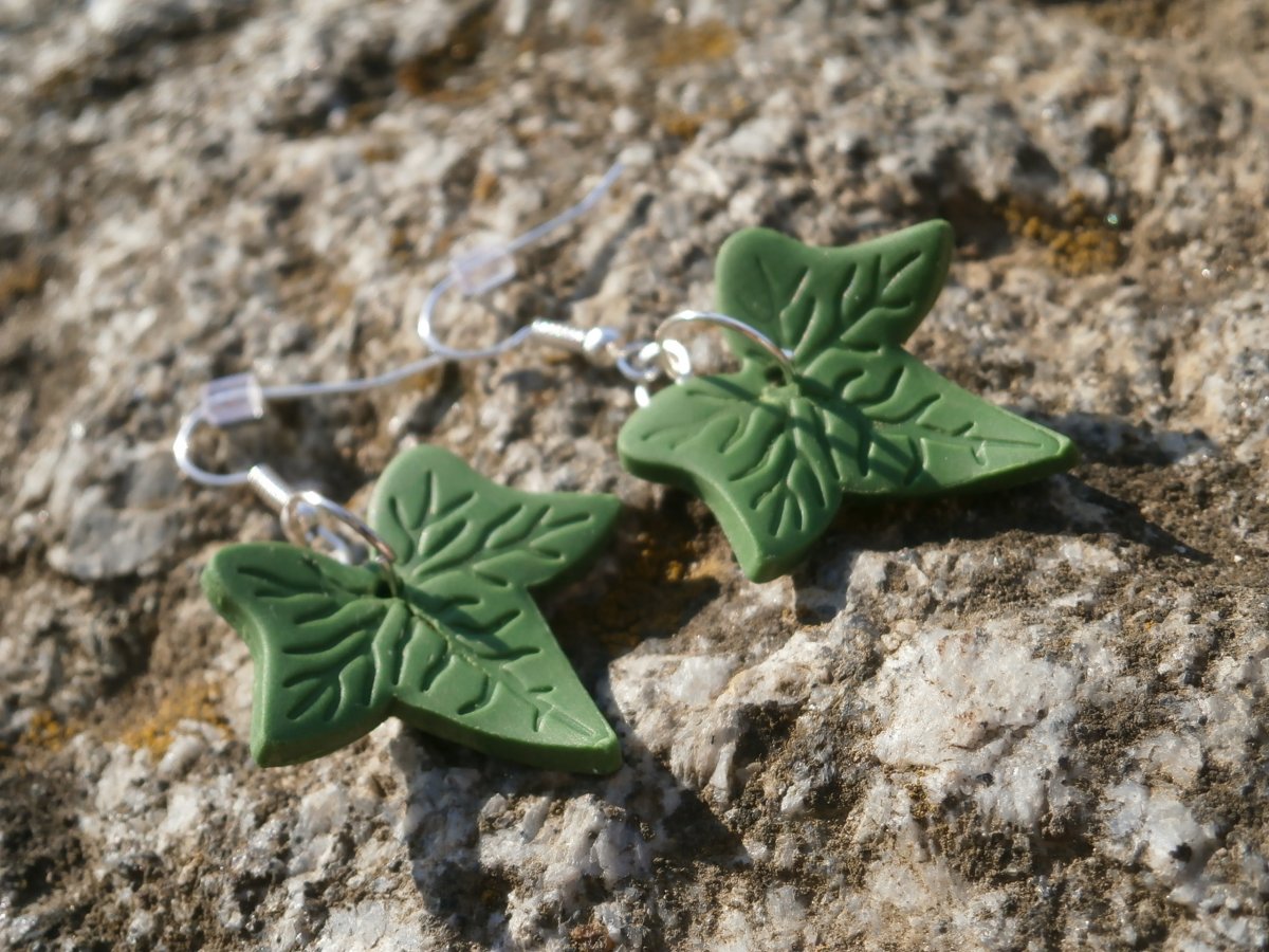 Náušnice lístečky