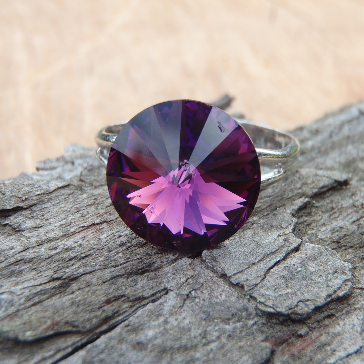 Prsten Swarovski 12 mm