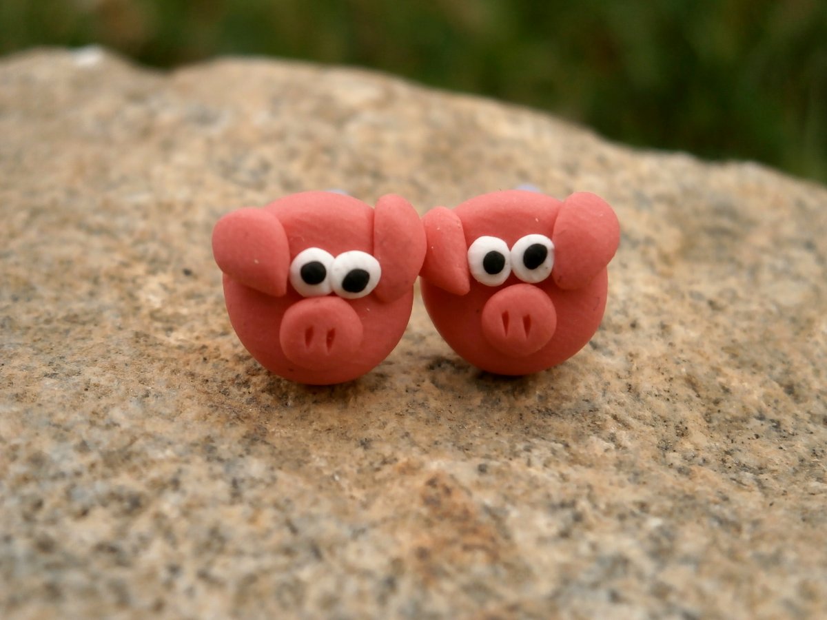 Náušnice prasátka – bodovky