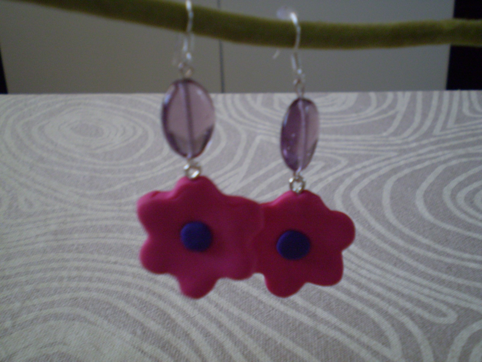 NÁUŠNICE - květinky