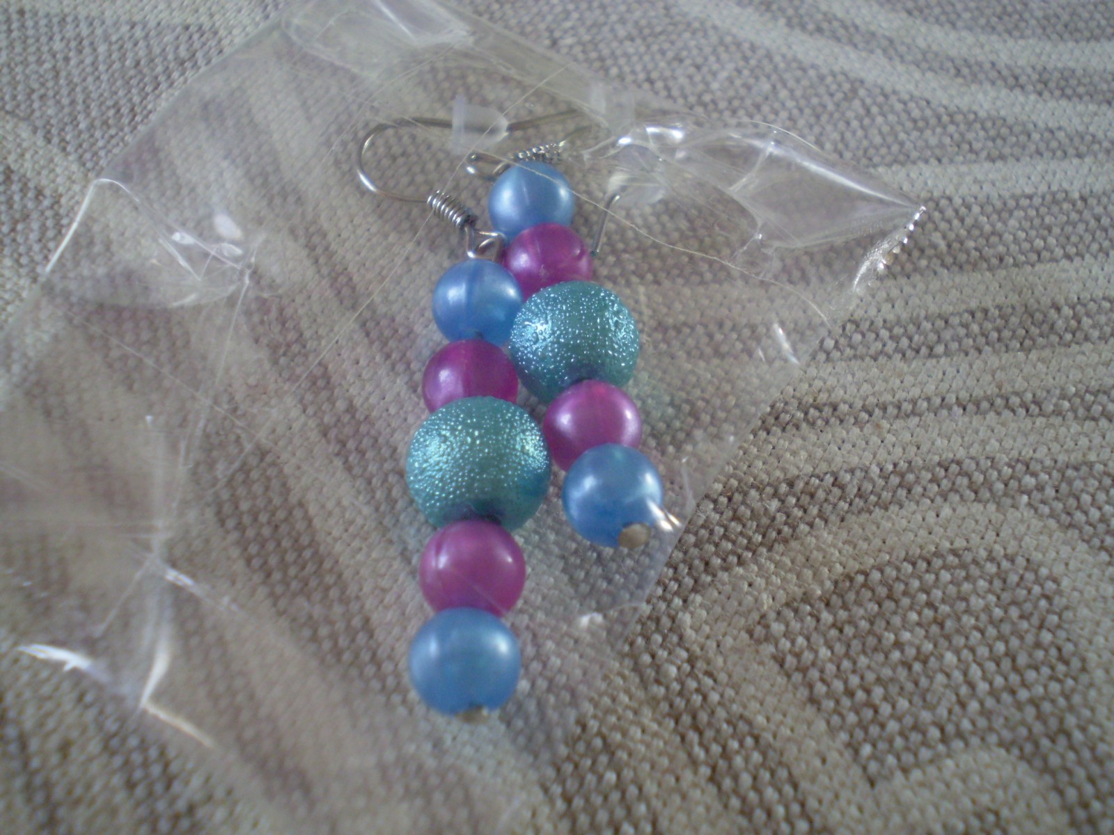 NÁUŠNICE - do modra i do růžova