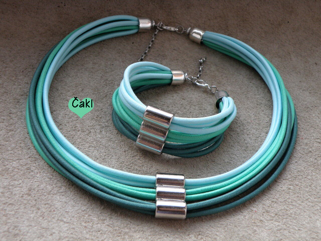 Letní zelenkavá-souprava