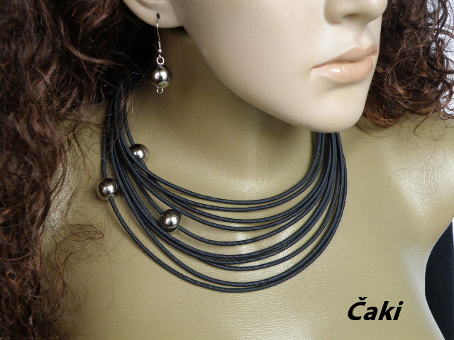 Šedá elegance - souprava