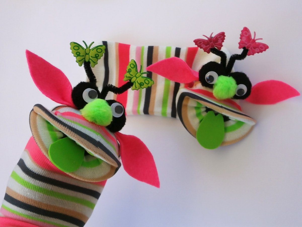 Maňásek ponožkáček.č.276