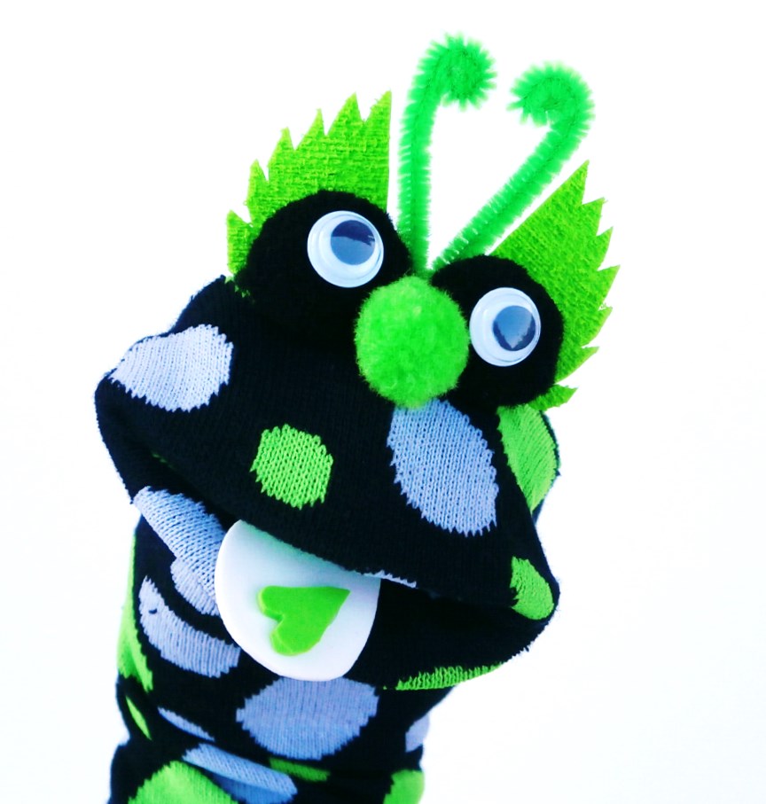 Maňásek ponožkáček.č.283