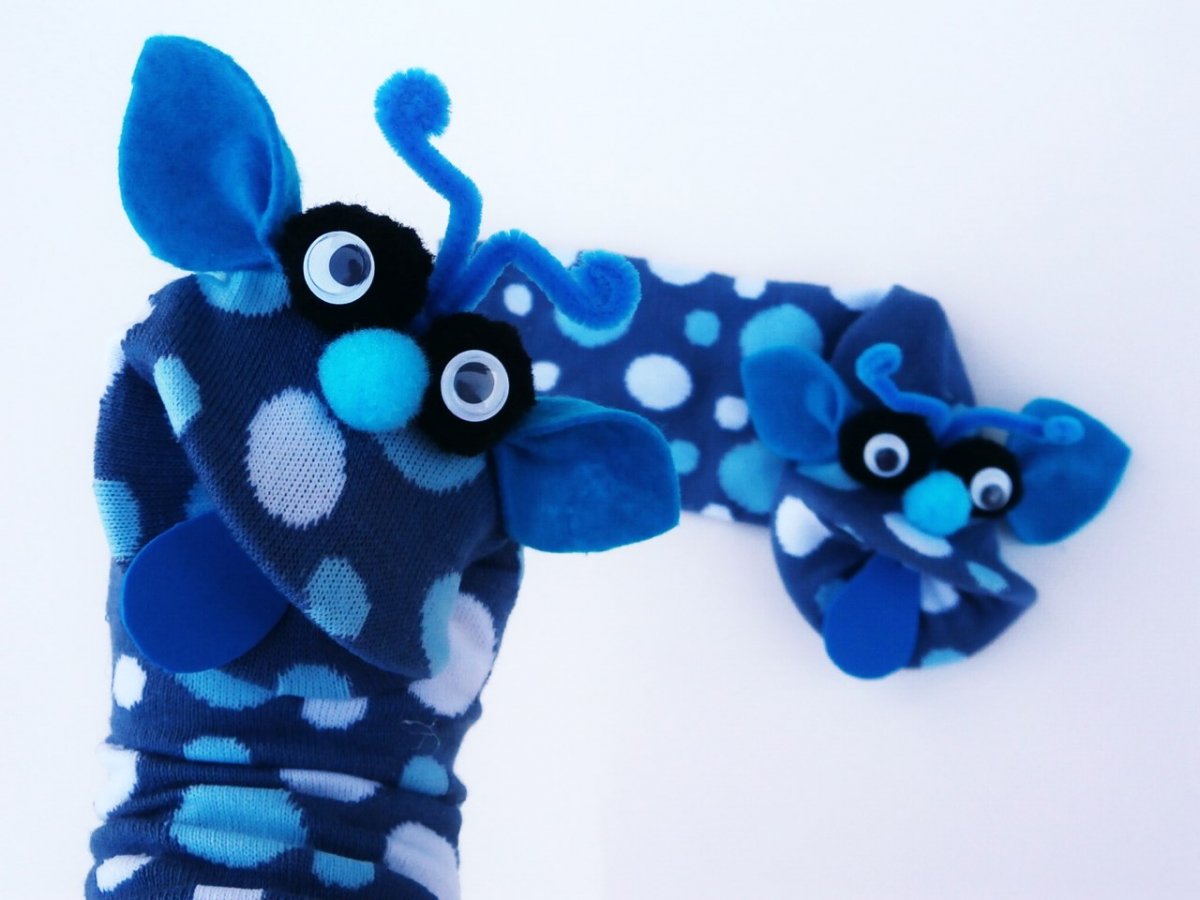 Maňásek ponožkáček.č.286