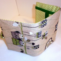 Peňaženka - Zelená sovička