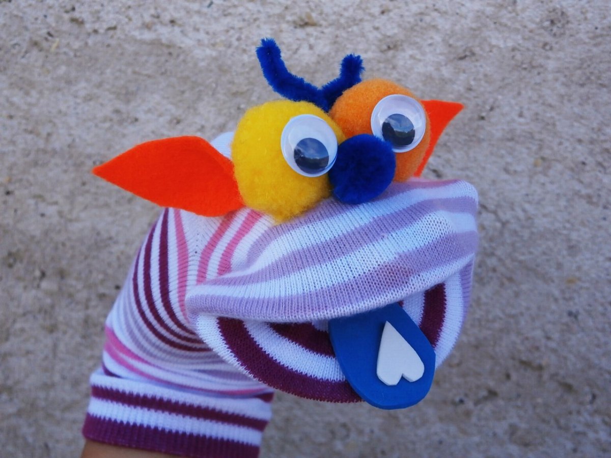 Maňásek ponožkáček.č.295