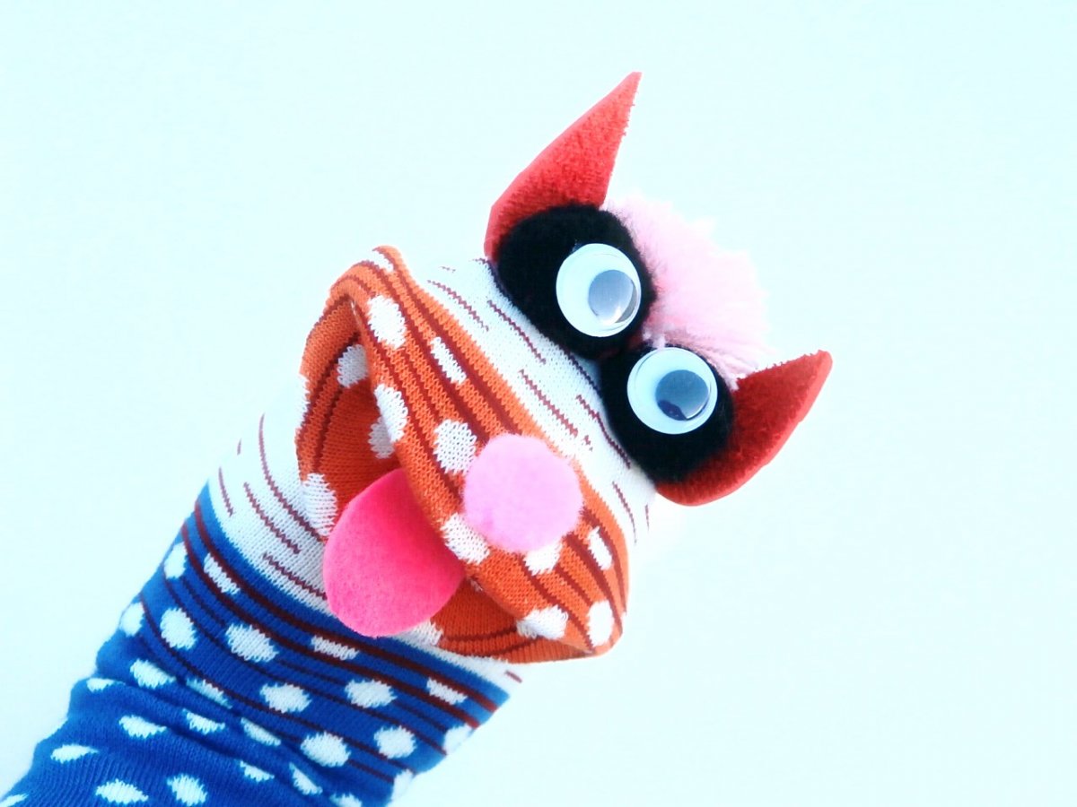 Maňásek ponožkáček.č.299