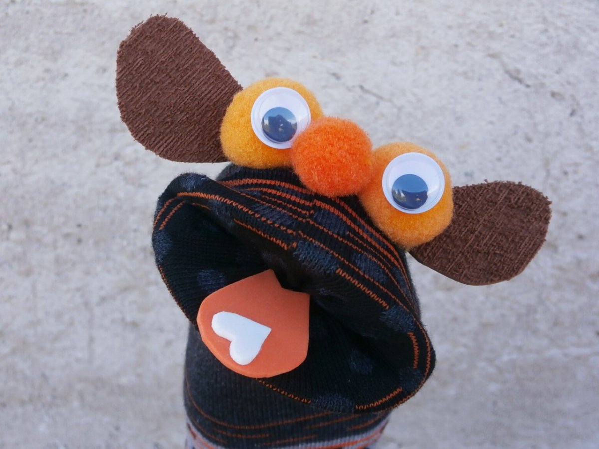 Maňásek ponožkáček.č.302