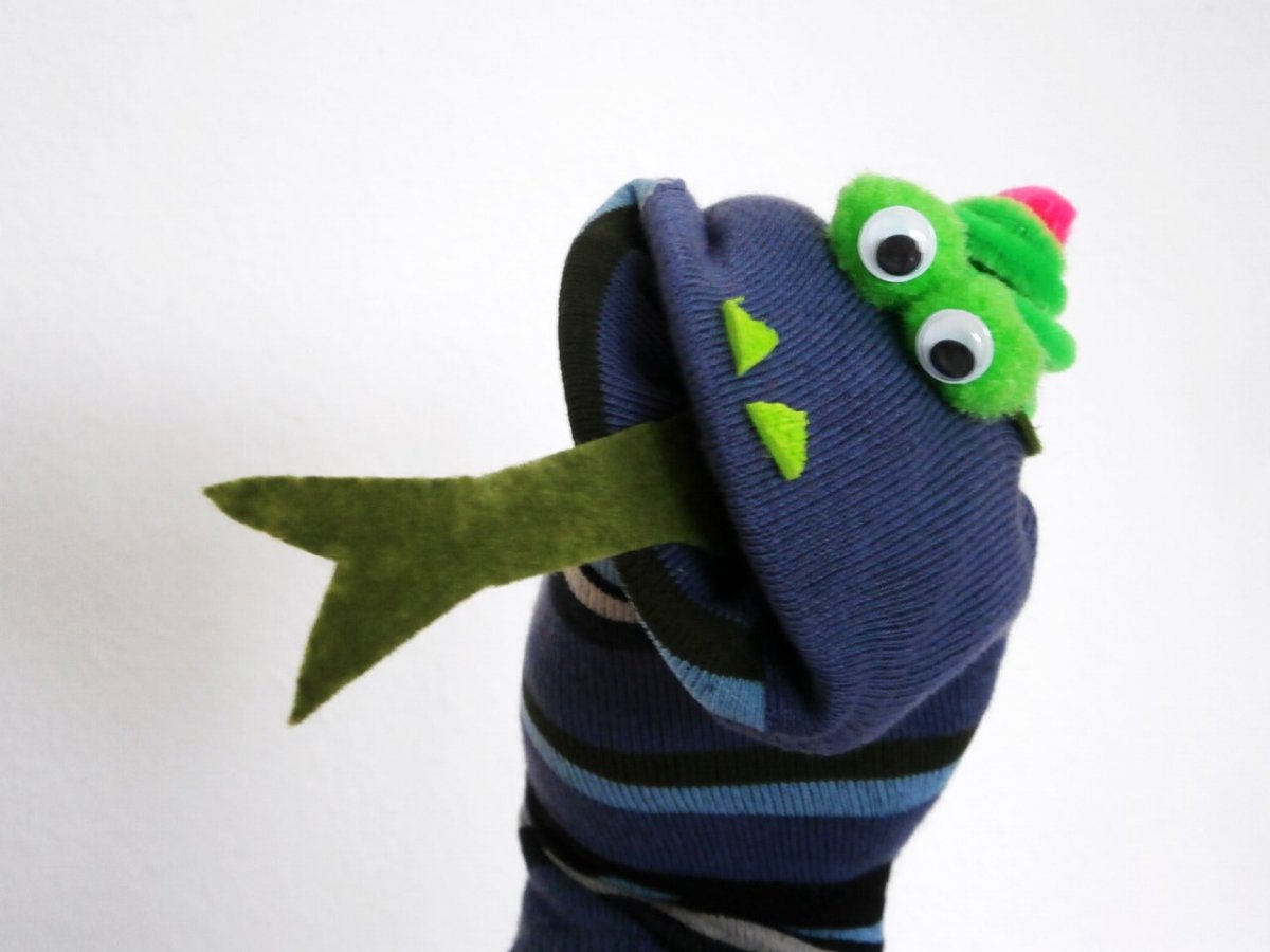 Maňásek ponožkáček.č.329