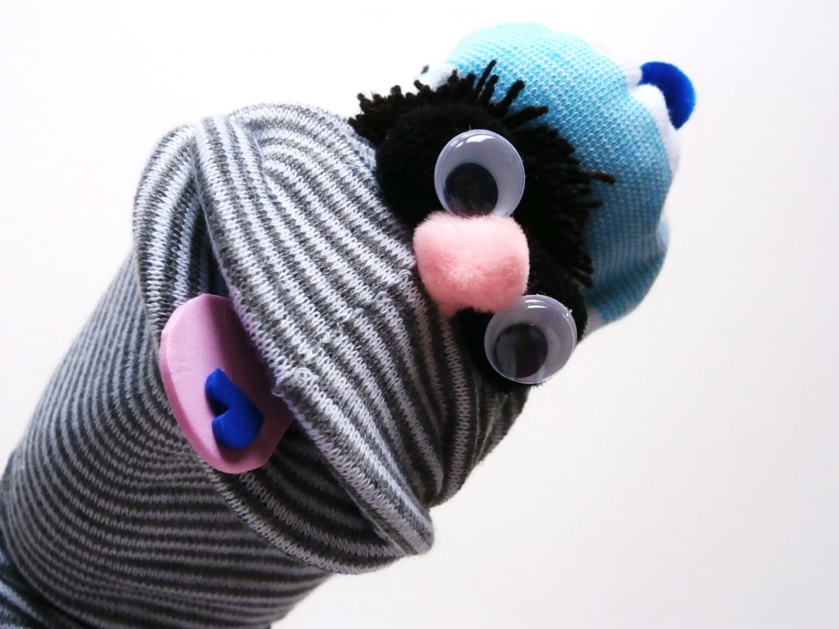 Maňásek ponožkáček.č.332