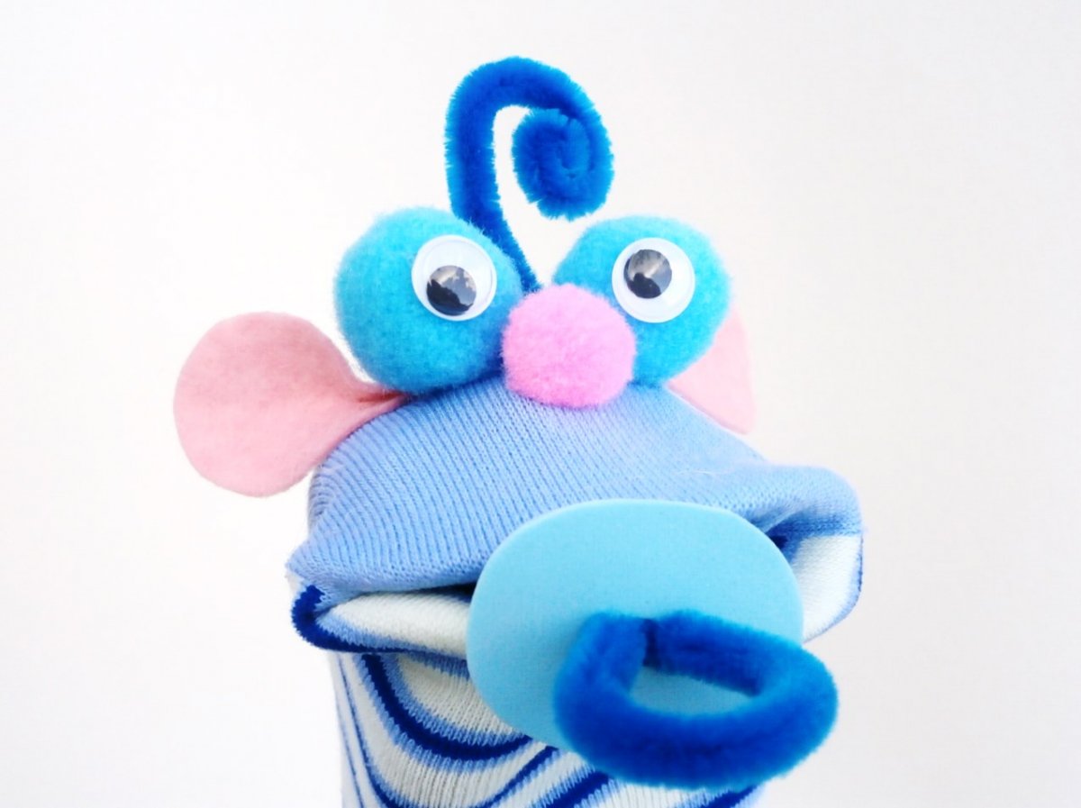 Maňásek ponožkáček.č.338