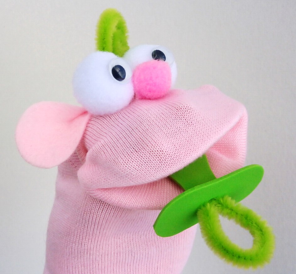 Maňásek ponožkáček.č.340