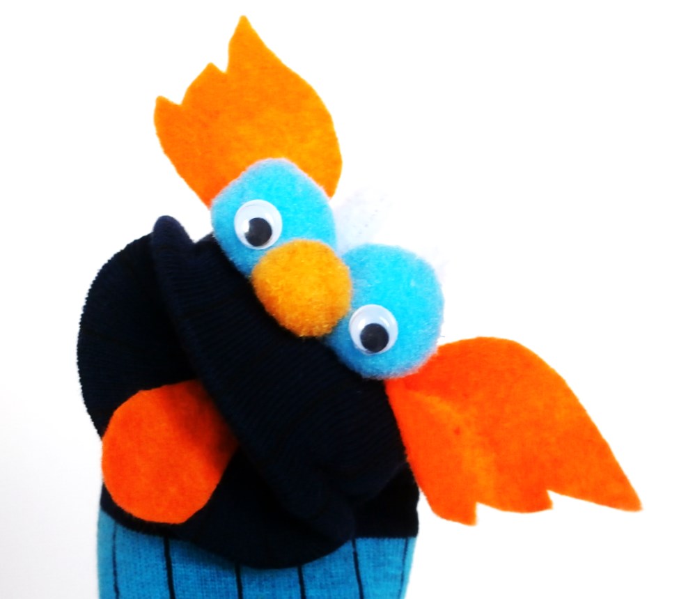 Maňásek ponožkáček.č.86