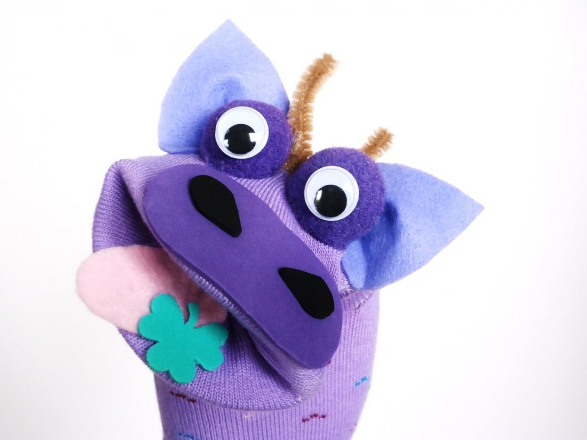 Maňásek ponožkáček.č.153